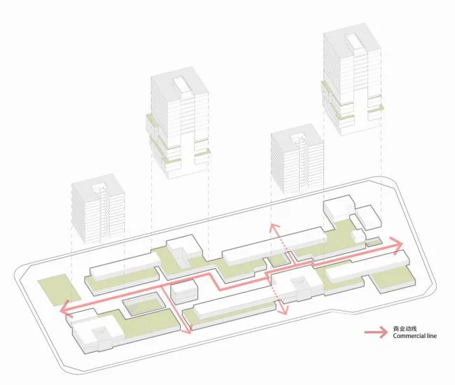 BIM建筑|城市里的院落——广州南沙金茂湾综合体 / 柏涛设计