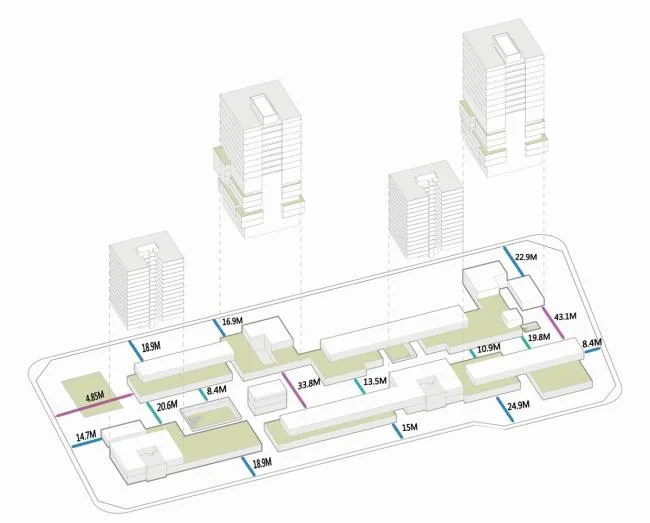 BIM建筑|城市里的院落——广州南沙金茂湾综合体 / 柏涛设计