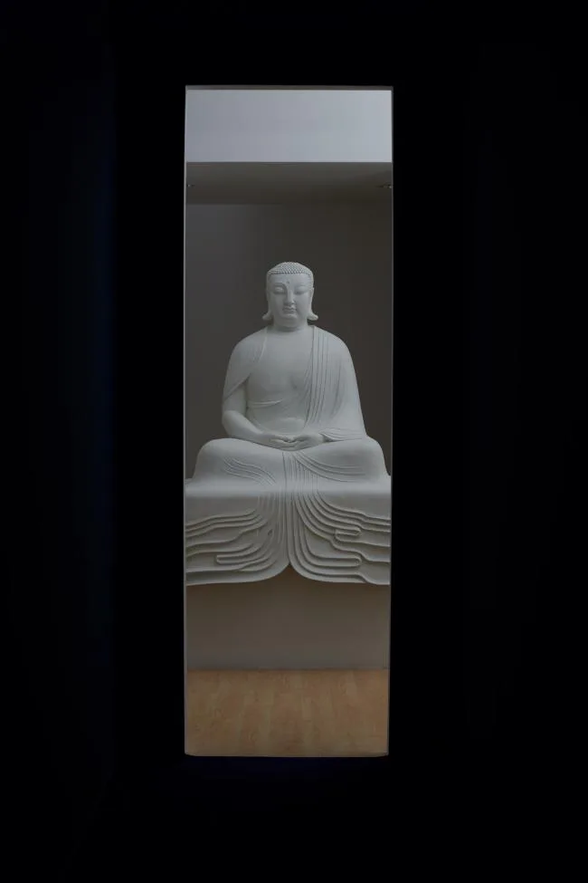 BIM建筑|超于俗世，感触感染安静——姑苏蒋家班佛像展览空间 / 间筑设计