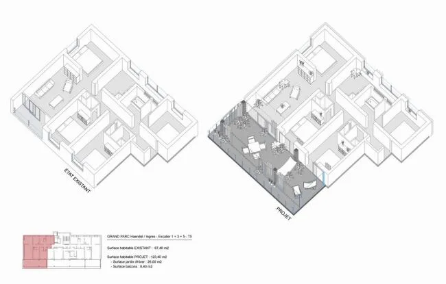BIM建筑|2019姑娘奖获奖作品——530户公寓改革