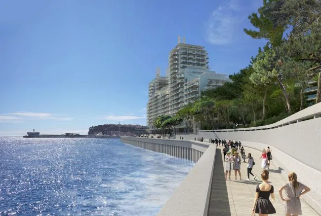 BIM建筑|伦佐·皮亚诺新作：摩纳哥新泊泰湾生态区“漂浮”室第