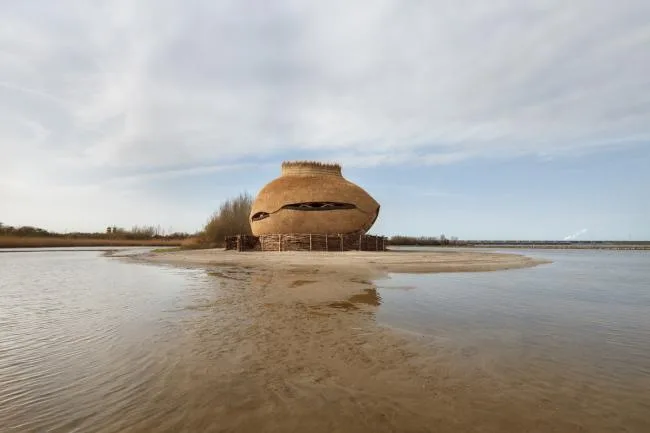 BIM建筑|栖息于水畔的水鸟蛋：Tij 不雅鸟屋 / RO&AD Architecten