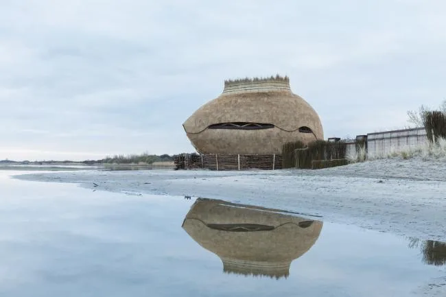 BIM建筑|栖息于水畔的水鸟蛋：Tij 不雅鸟屋 / RO&AD Architecten
