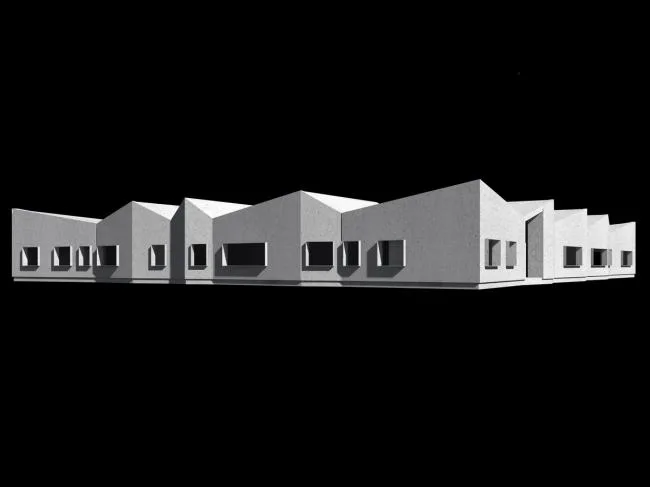 BIM建筑|仿佛散落地上随风起褶皱的方丝帕：El Cortijo之家