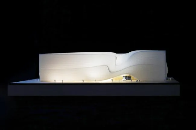 BIM建筑|以“琴弦拨动”为原型，慕达建筑设计 M50艺术酒店