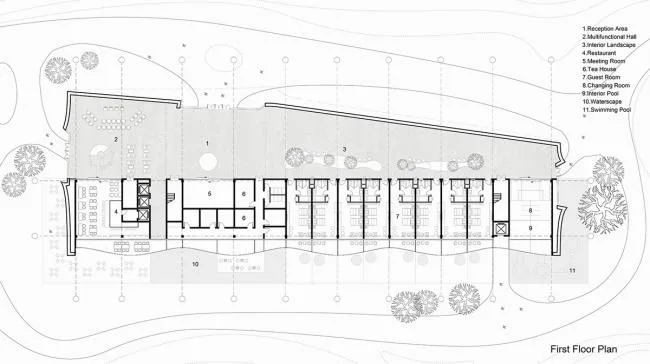 BIM建筑|以“琴弦拨动”为原型，慕达建筑设计 M50艺术酒店