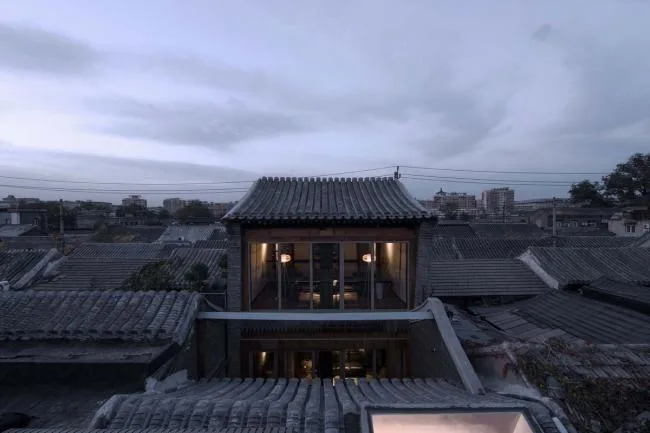 BIM建筑|老北京胡同里的机密酒馆：四合院改革 / 雅思睿设计研讨室