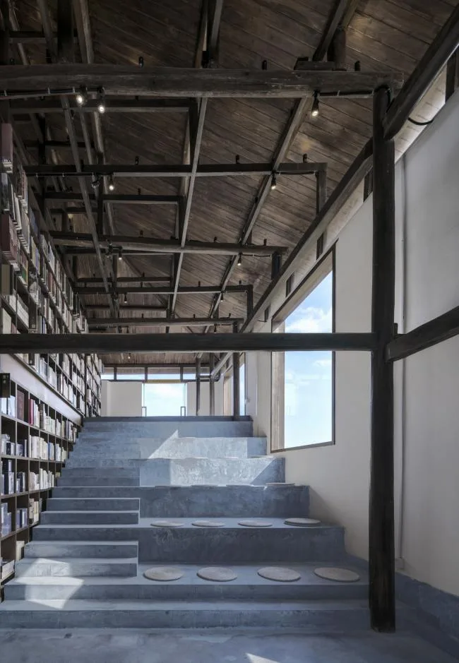 BIM建筑|山丘聚落中的村落藏书楼：前锋松阳陈家展布衣书局 / 张雷结合建筑事务所
