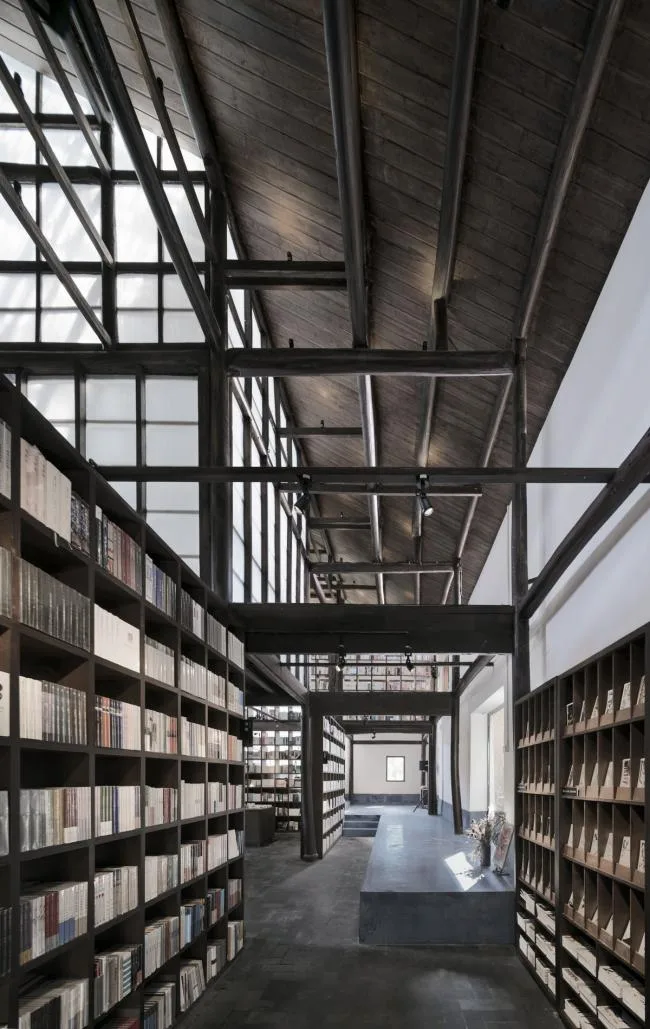 BIM建筑|山丘聚落中的村落藏书楼：前锋松阳陈家展布衣书局 / 张雷结合建筑事务所