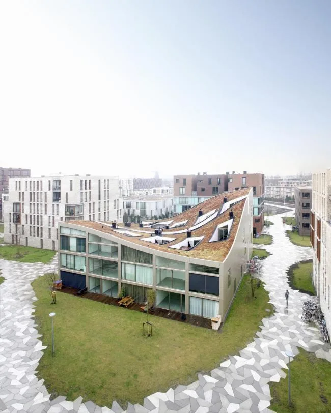 BIM建筑|如同随风舞动的旗号：荷兰Hidden Delights公寓 / NL Architects