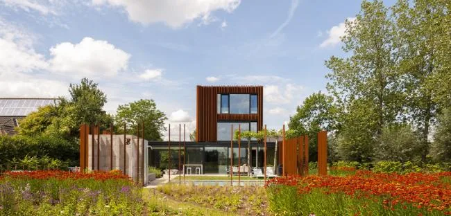 BIM建筑|比利时耐候钢室第 / DMOA Architecten