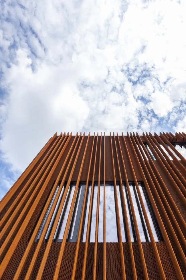 BIM建筑|比利时耐候钢室第 / DMOA Architecten