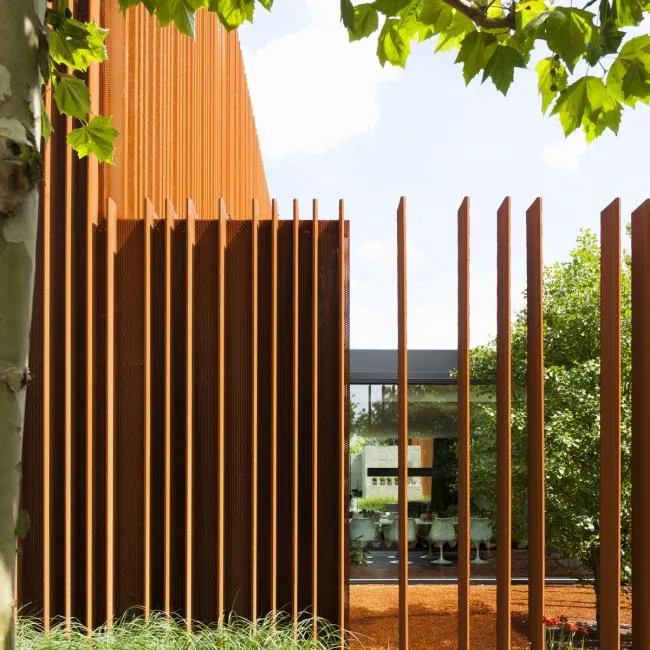 BIM建筑|比利时耐候钢室第 / DMOA Architecten