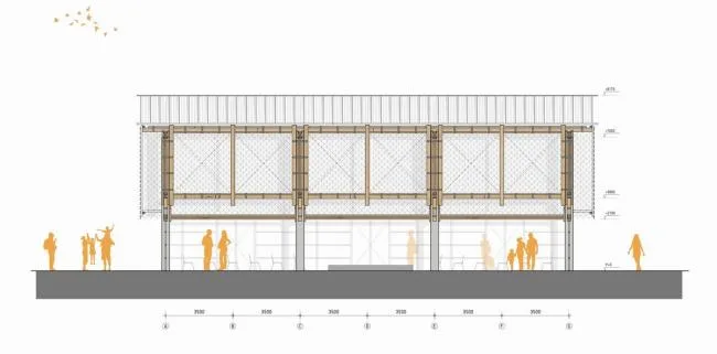BIM建筑|从居平易近“借”建筑资料：埃因霍温公共展馆，荷兰 / bureau SLA + Overtreders W