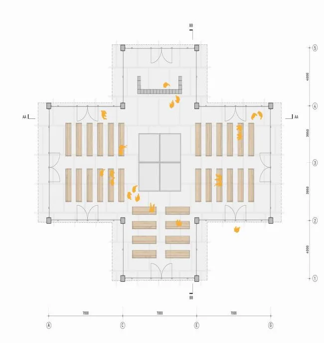 BIM建筑|从居平易近“借”建筑资料：埃因霍温公共展馆，荷兰 / bureau SLA + Overtreders W