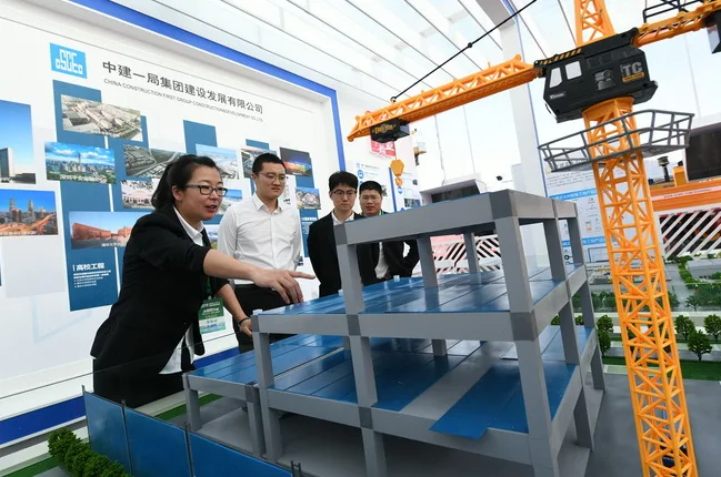 BIM与装配式|像搭积木一样盖房子 中建一局建设发展公司装配式建筑亮相雄安