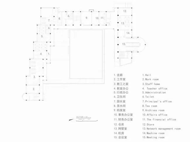 BIM建筑|纯净的花圃碉堡：上海徐汇科技幼儿园 / 元秀万建筑事务所