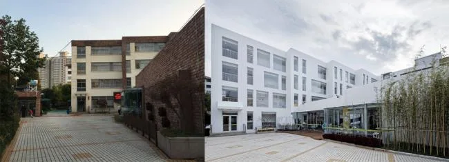 BIM建筑|纯净的花圃碉堡：上海徐汇科技幼儿园 / 元秀万建筑事务所