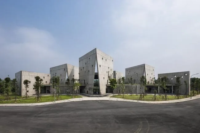 BIM建筑|光影错落，开合有度：Viettel 厂外工作室 / 武重义建筑事务所