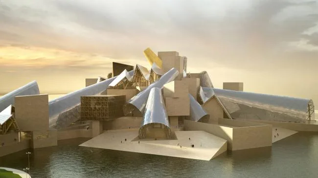 BIM建筑|盖里'阿布扎比古根海姆博物馆'，即将动工