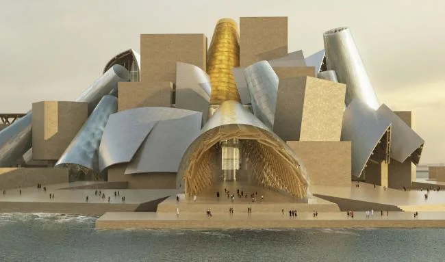 BIM建筑|盖里'阿布扎比古根海姆博物馆'，即将动工