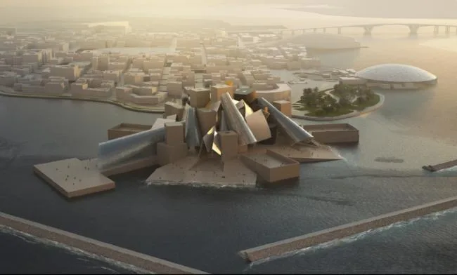BIM建筑|盖里'阿布扎比古根海姆博物馆'，即将动工