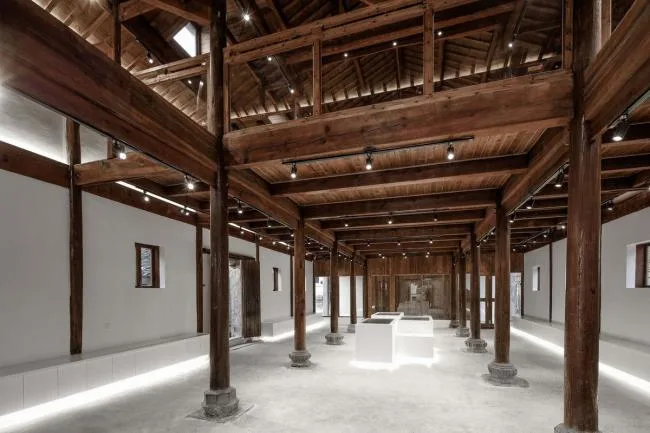 BIM建筑|奇峰村史馆 / SUP素朴建筑工作室