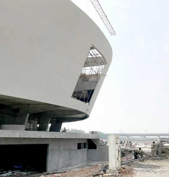 BIM建筑|静若处子，流光四溢——中国轻纺城时尚宣布戏院 / WAU建筑事务所