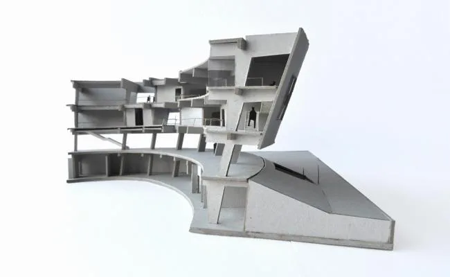 BIM建筑|静若处子，流光四溢——中国轻纺城时尚宣布戏院 / WAU建筑事务所