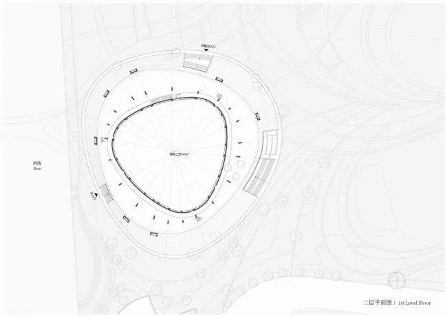 BIM建筑|静若处子，流光四溢——中国轻纺城时尚宣布戏院 / WAU建筑事务所