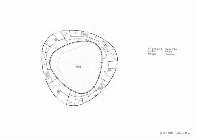 BIM建筑|静若处子，流光四溢——中国轻纺城时尚宣布戏院 / WAU建筑事务所