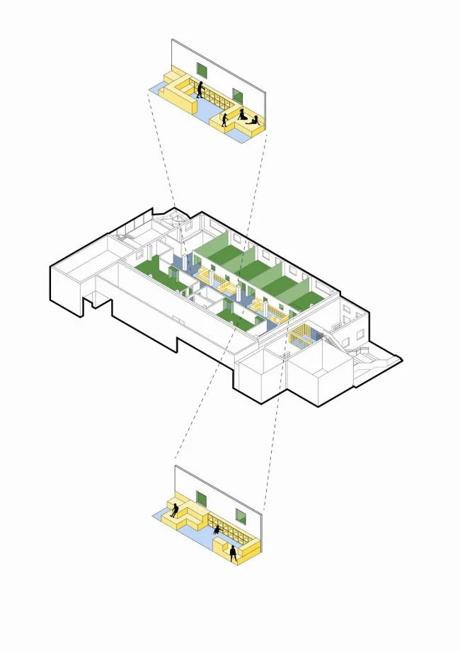 BIM建筑|送给孩子一座“岛屿”—— 一土黉舍北京校区 / Crossboundaries