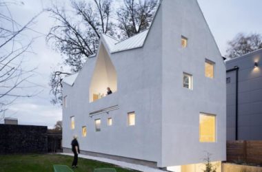 BIM建筑|屋顶***切割，复回经典的现代纯白室第 / MALL-BIM建筑网