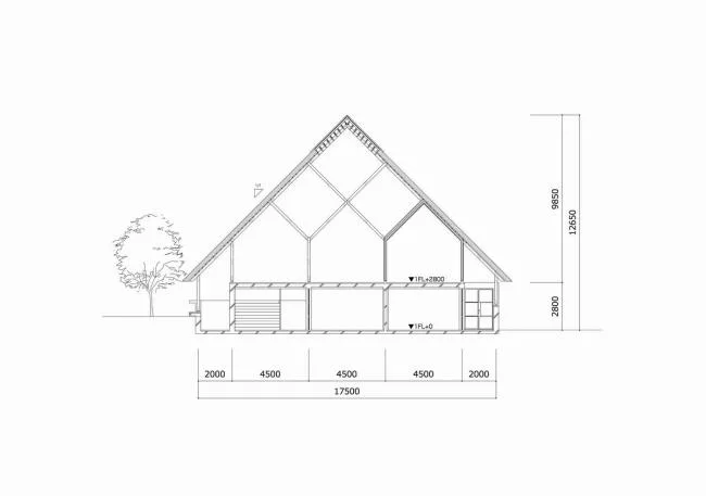 BIM建筑|轻巧明快，如擦过草地的轻燕：山森日式餐厅/ TERRAIN architects