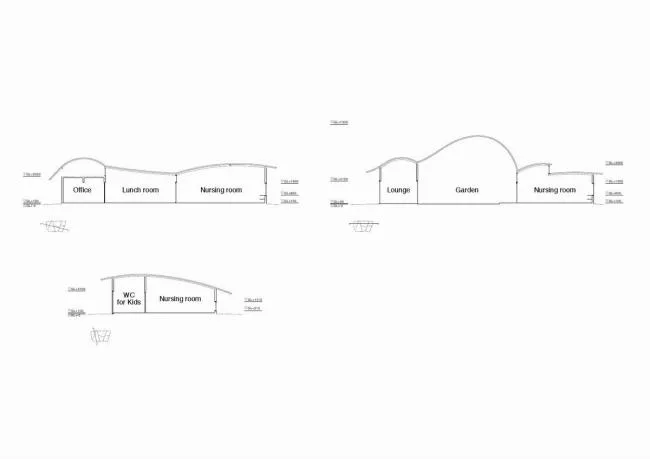 BIM建筑|富士山下，曲线的温顺与魅力：Toranoko 托儿所 / Takashige Yama***a Office