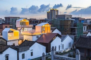 BIM建筑|众筹来的露台公共空间——新基白屋子平易近宿群 / 竖梁社建筑-BIM建筑网