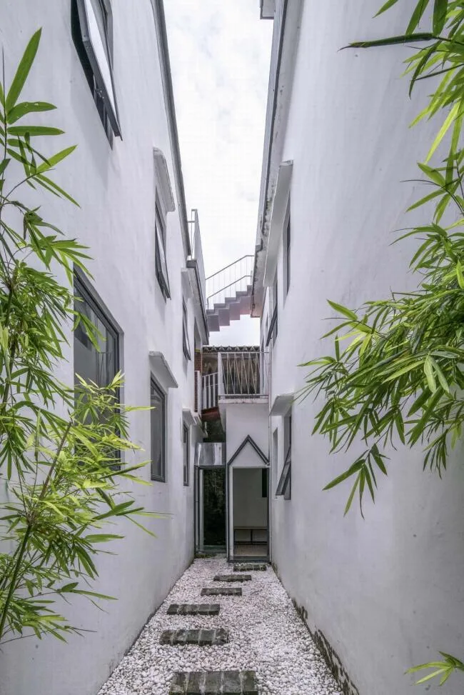 BIM建筑|众筹来的露台公共空间——新基白屋子平易近宿群 / 竖梁社建筑