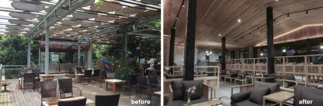 BIM建筑|茂林清泉，焚喷鼻喝茶：茶言不雅舍 / 是合设计工作室
