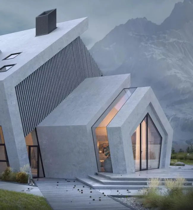 BIM建筑|仿佛重峦叠嶂的“山岳”：屋顶阁楼