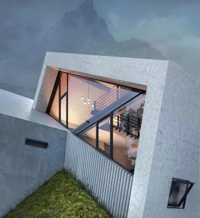 BIM建筑|仿佛重峦叠嶂的“山岳”：屋顶阁楼