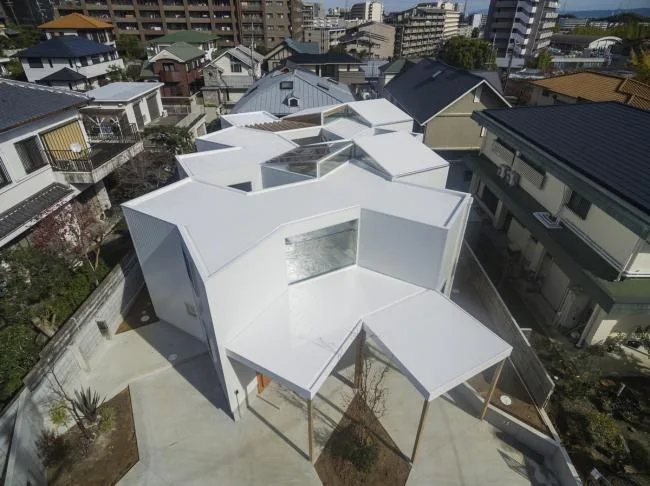 BIM建筑|曲径通幽，简略几何——北斋之家