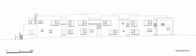 BIM建筑|彩色连廊穿插于白色体量间的湖畔丛林幼儿园 / 竹中工务店
