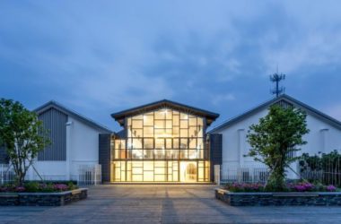 BIM建筑|河水清清，乡愁悠悠：小镇粮仓改革 / 上海交通年夜学城镇空间文化与科学研讨中间-BIM建筑网