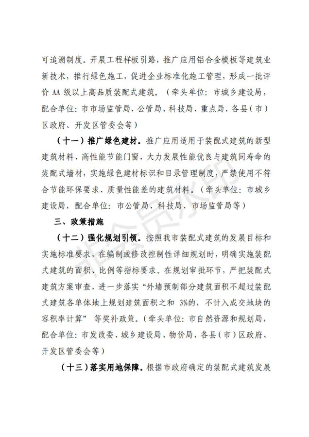 BIM与装配式|合肥市人民政府办公室关于进一步推进建筑产业化发展的实施意见（征询意见稿）合肥市人民政府办公室关于进一步推进建筑产业化发展的实施意见（征询意见稿）