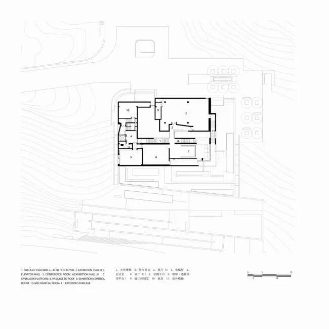 BIM建筑|坚实蕴藉，独看名胜：华润团体档案馆 / Studio Link-Arc