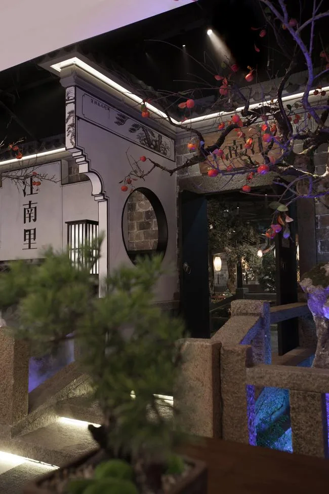 BIM建筑|闲庭散步，锦瑟韶华：江南里中餐厅，江苏常州／卧野空间设计事务所