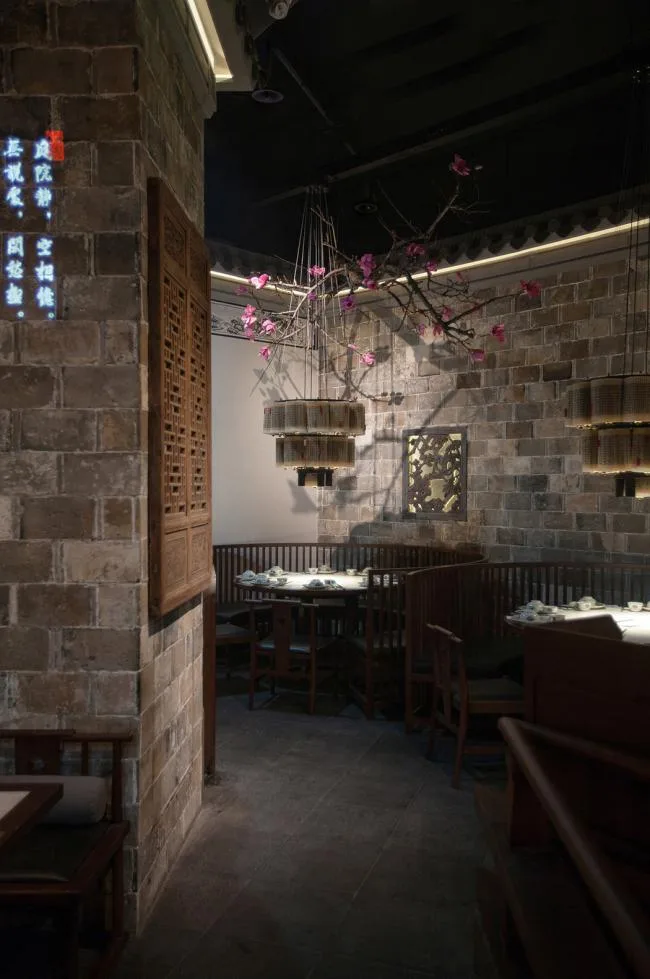 BIM建筑|闲庭散步，锦瑟韶华：江南里中餐厅，江苏常州／卧野空间设计事务所