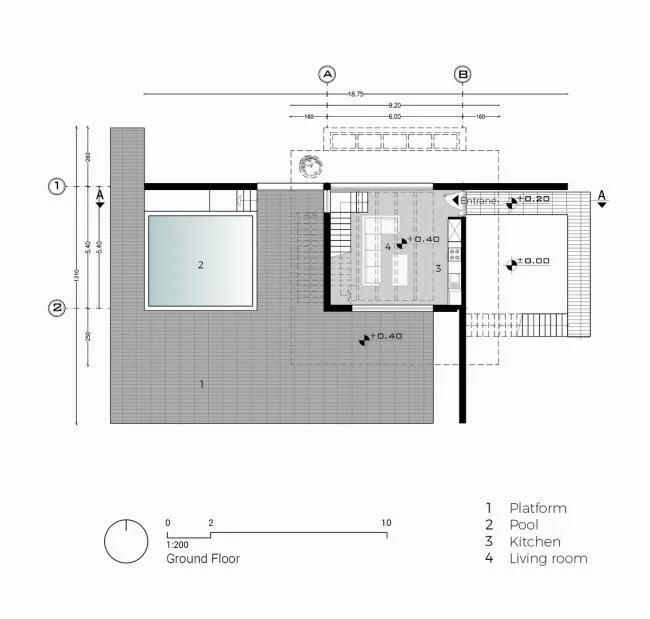 BIM建筑|纵横分明，稀树草原上的一座现代简约室第