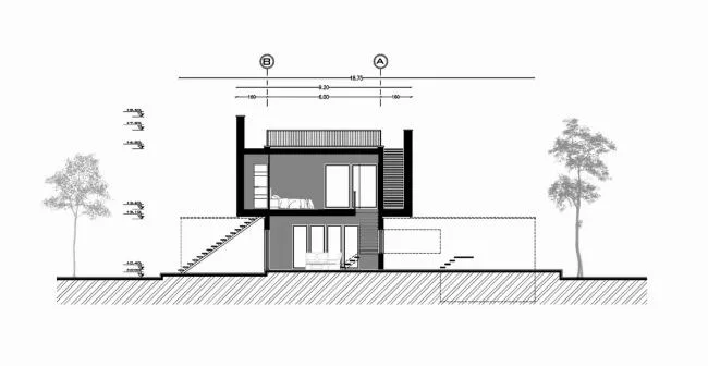 BIM建筑|纵横分明，稀树草原上的一座现代简约室第