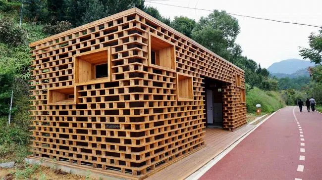 BIM建筑|陌上花开的乡土景不雅——福建年夜田绿道计划设计 / 上海选泉设计